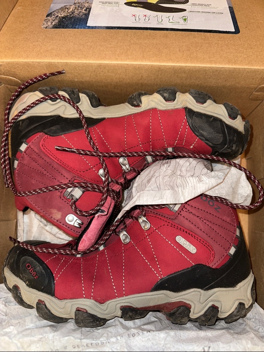 Oboz Bridger Mid B-Dry Waterproof Wide Width Hiking Boots